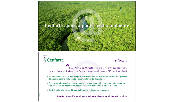 Cenfarte - Comunicación e-factura 